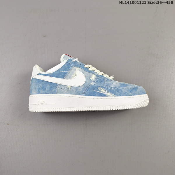 NIKE AIR FORCE 1 '07 LOW VERSATILE, PLATFORM-STYLE CASUAL SNEAKER FEATURING AIR CUSHIONING FOR A HEIGHT-BOOSTING EFFECT. AS5215D9