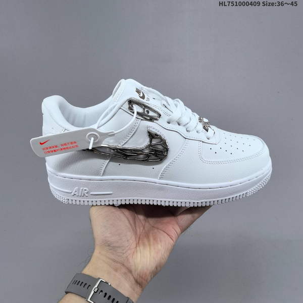 NIKE AIR FORCE 1 '07 LOW VERSATILE, PLATFORM-STYLE CASUAL SNEAKER FEATURING AIR CUSHIONING FOR A HEIGHT-BOOSTING EFFECT. AS5215D13