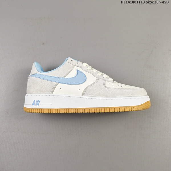 NIKE AIR FORCE 1 '07 LOW VERSATILE, PLATFORM-STYLE CASUAL SNEAKER FEATURING AIR CUSHIONING FOR A HEIGHT-BOOSTING EFFECT. AS5215D17
