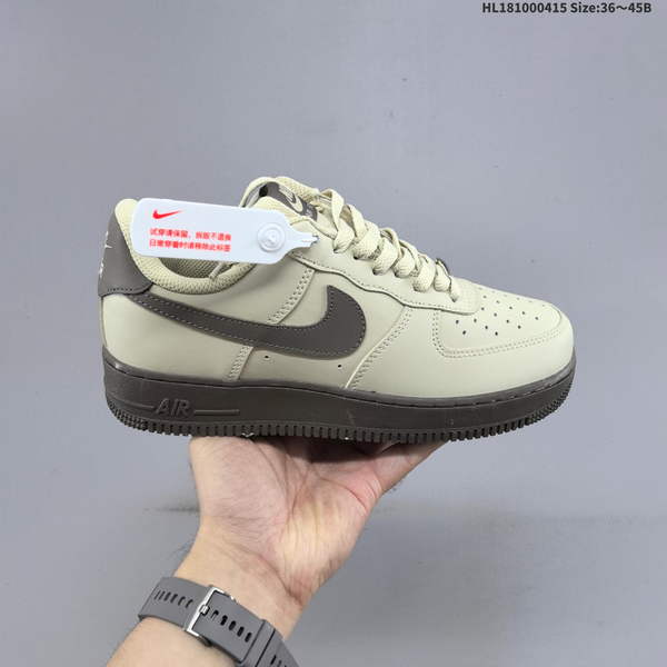NIKE AIR FORCE 1 '07 LOW VERSATILE, PLATFORM-STYLE CASUAL SNEAKER FEATURING AIR CUSHIONING FOR A HEIGHT-BOOSTING EFFECT. AS5215D24