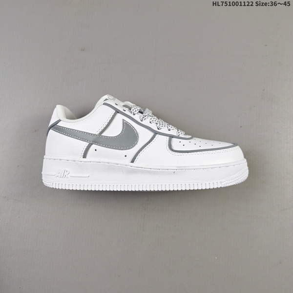 NIKE AIR FORCE 1 '07 LOW VERSATILE, PLATFORM-STYLE CASUAL SNEAKER FEATURING AIR CUSHIONING FOR A HEIGHT-BOOSTING EFFECT. AS5215D26