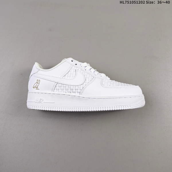 NIKE AIR FORCE 1 '07 LOW VERSATILE, PLATFORM-STYLE CASUAL SNEAKER FEATURING AIR CUSHIONING FOR A HEIGHT-BOOSTING EFFECT. AS5215D34