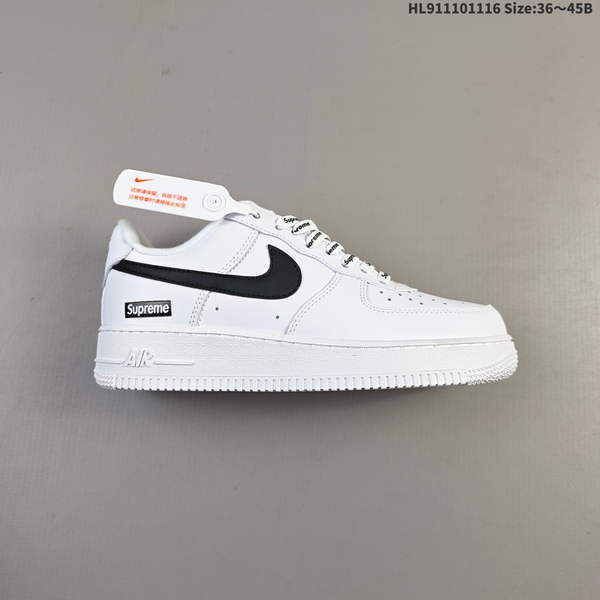 NIKE AIR FORCE 1 '07 LOW VERSATILE, PLATFORM-STYLE CASUAL SNEAKER FEATURING AIR CUSHIONING FOR A HEIGHT-BOOSTING EFFECT. AS5215D38