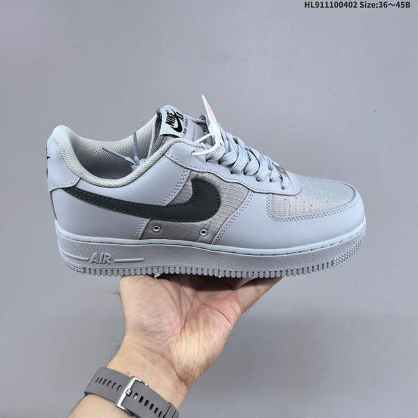 NIKE AIR FORCE 1 '07 LOW VERSATILE, PLATFORM-STYLE CASUAL SNEAKER FEATURING AIR CUSHIONING FOR A HEIGHT-BOOSTING EFFECT. AS5215D43