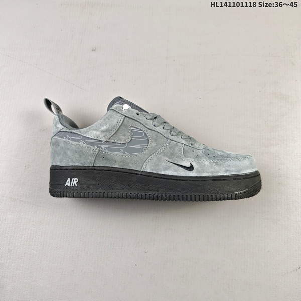 NIKE AIR FORCE 1 '07 LOW VERSATILE, PLATFORM-STYLE CASUAL SNEAKER FEATURING AIR CUSHIONING FOR A HEIGHT-BOOSTING EFFECT. AS5215D44