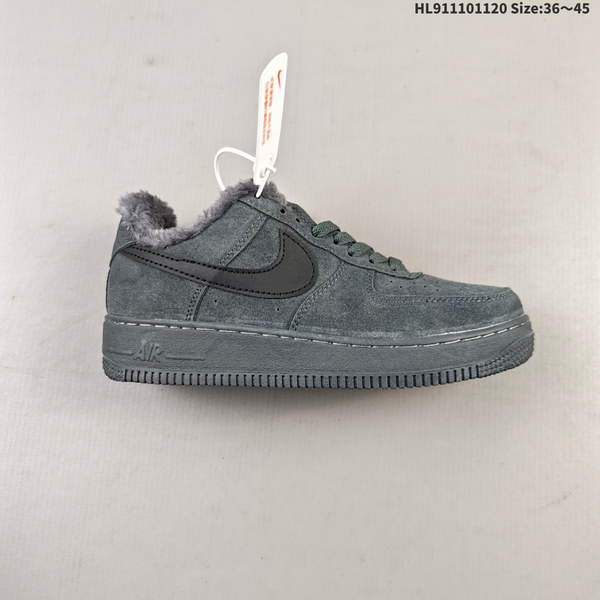 NIKE AIR FORCE 1 '07 LOW VERSATILE, PLATFORM-STYLE CASUAL SNEAKER FEATURING AIR CUSHIONING FOR A HEIGHT-BOOSTING EFFECT. AS5215D46