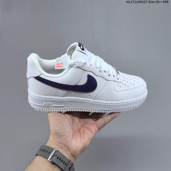 NIKE AIR FORCE 1 '07 LOW VERSATILE, PLATFORM-STYLE CASUAL SNEAKER FEATURING AIR CUSHIONING FOR A HEIGHT-BOOSTING EFFECT. AS5215D54
