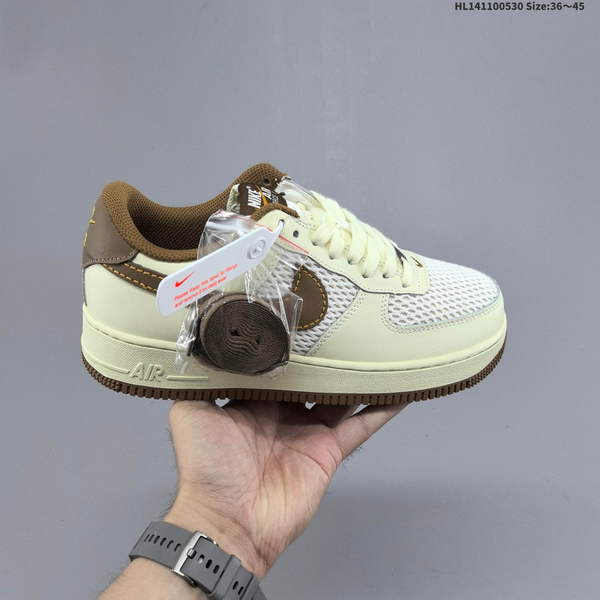NIKE AIR FORCE 1 '07 LOW VERSATILE, PLATFORM-STYLE CASUAL SNEAKER FEATURING AIR CUSHIONING FOR A HEIGHT-BOOSTING EFFECT. AS5215D58