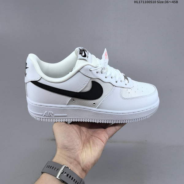 NIKE AIR FORCE 1 '07 LOW VERSATILE, PLATFORM-STYLE CASUAL SNEAKER FEATURING AIR CUSHIONING FOR A HEIGHT-BOOSTING EFFECT. AS5215D59