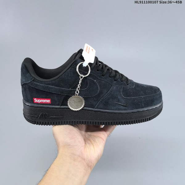 NIKE AIR FORCE 1 '07 LOW VERSATILE, PLATFORM-STYLE CASUAL SNEAKER FEATURING AIR CUSHIONING FOR A HEIGHT-BOOSTING EFFECT. AS5215D62