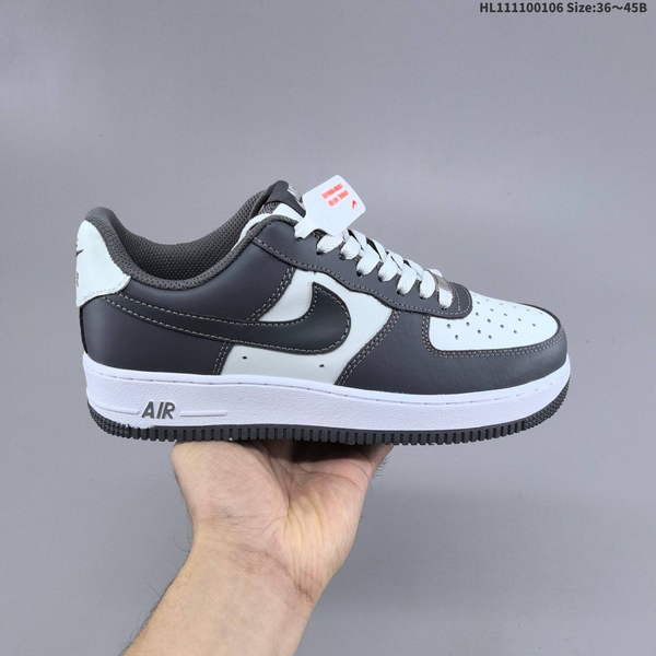 NIKE AIR FORCE 1 '07 LOW VERSATILE, PLATFORM-STYLE CASUAL SNEAKER FEATURING AIR CUSHIONING FOR A HEIGHT-BOOSTING EFFECT. AS5215D63