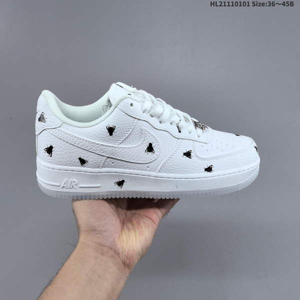 NIKE AIR FORCE 1 '07 LOW VERSATILE, PLATFORM-STYLE CASUAL SNEAKER FEATURING AIR CUSHIONING FOR A HEIGHT-BOOSTING EFFECT. AS5215D65