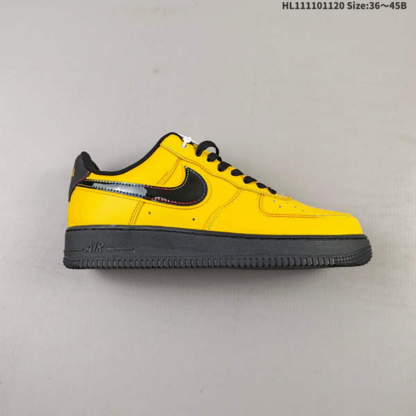 NIKE AIR FORCE 1 '07 LOW VERSATILE, PLATFORM-STYLE CASUAL SNEAKER FEATURING AIR CUSHIONING FOR A HEIGHT-BOOSTING EFFECT. AS5215D72