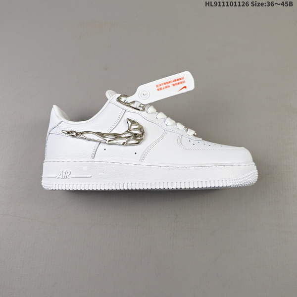 NIKE AIR FORCE 1 '07 LOW VERSATILE, PLATFORM-STYLE CASUAL SNEAKER FEATURING AIR CUSHIONING FOR A HEIGHT-BOOSTING EFFECT. AS5215D86