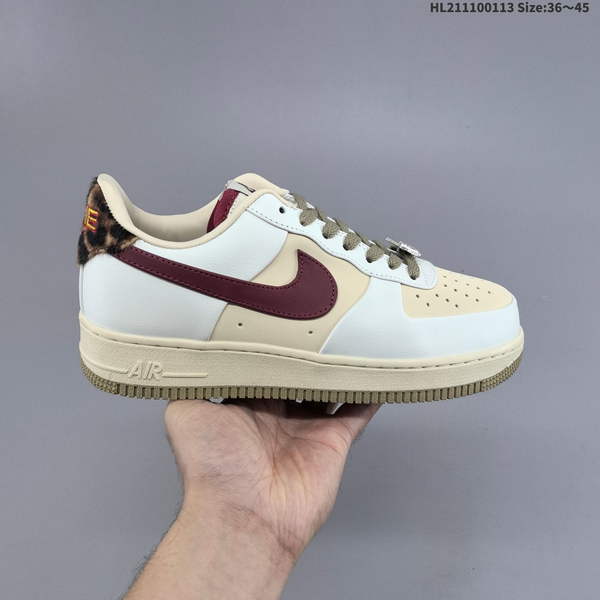 NIKE AIR FORCE 1 '07 LOW VERSATILE, PLATFORM-STYLE CASUAL SNEAKER FEATURING AIR CUSHIONING FOR A HEIGHT-BOOSTING EFFECT. AS5215D93