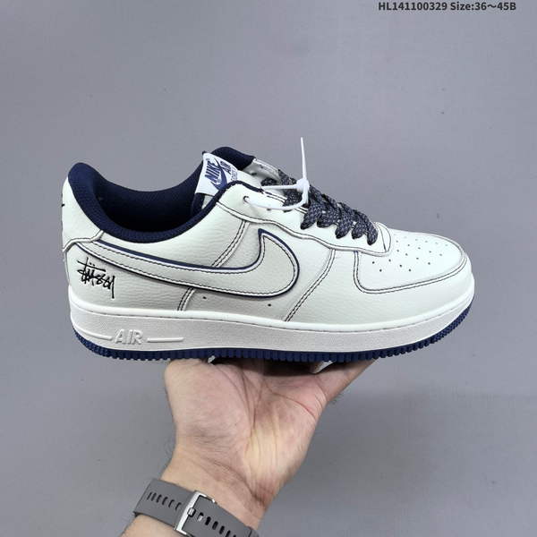 NIKE AIR FORCE 1 '07 LOW VERSATILE, PLATFORM-STYLE CASUAL SNEAKER FEATURING AIR CUSHIONING FOR A HEIGHT-BOOSTING EFFECT. AS5215D97