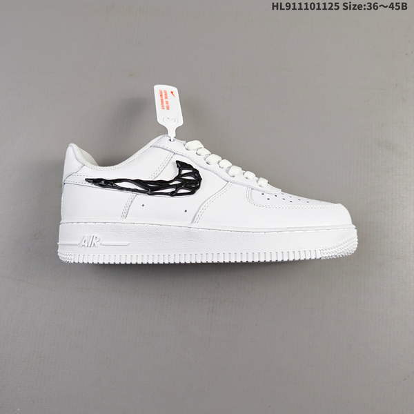 NIKE AIR FORCE 1 '07 LOW VERSATILE, PLATFORM-STYLE CASUAL SNEAKER FEATURING AIR CUSHIONING FOR A HEIGHT-BOOSTING EFFECT. AS5215D98
