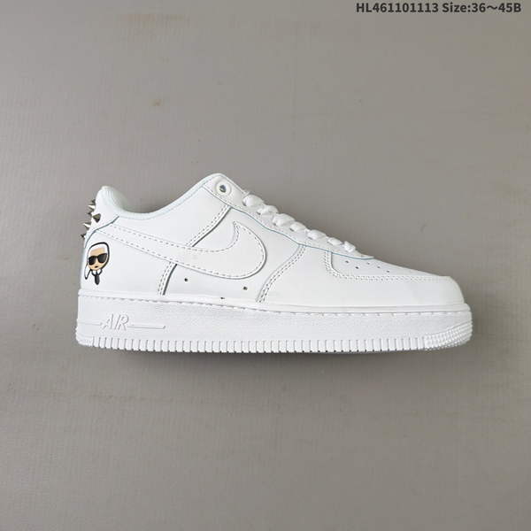NIKE AIR FORCE 1 '07 LOW VERSATILE, PLATFORM-STYLE CASUAL SNEAKER FEATURING AIR CUSHIONING FOR A HEIGHT-BOOSTING EFFECT. AS5215D105