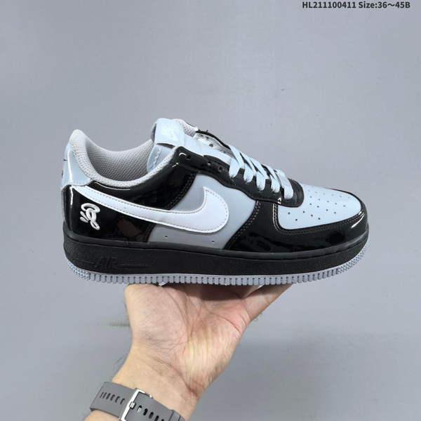 NIKE AIR FORCE 1 '07 LOW VERSATILE, PLATFORM-STYLE CASUAL SNEAKER FEATURING AIR CUSHIONING FOR A HEIGHT-BOOSTING EFFECT. AS5215D107