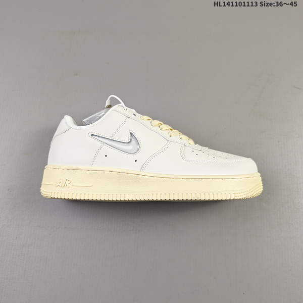 NIKE AIR FORCE 1 '07 LOW VERSATILE, PLATFORM-STYLE CASUAL SNEAKER FEATURING AIR CUSHIONING FOR A HEIGHT-BOOSTING EFFECT. AS5215D111