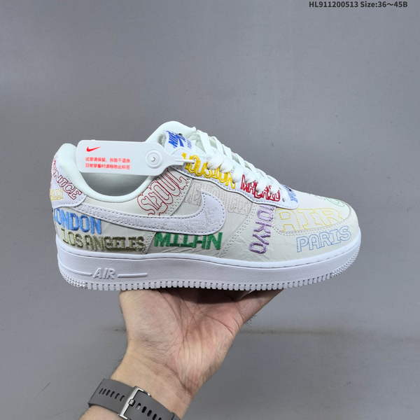 NIKE AIR FORCE 1 '07 LOW VERSATILE, PLATFORM-STYLE CASUAL SNEAKER FEATURING AIR CUSHIONING FOR A HEIGHT-BOOSTING EFFECT. AS5215D124