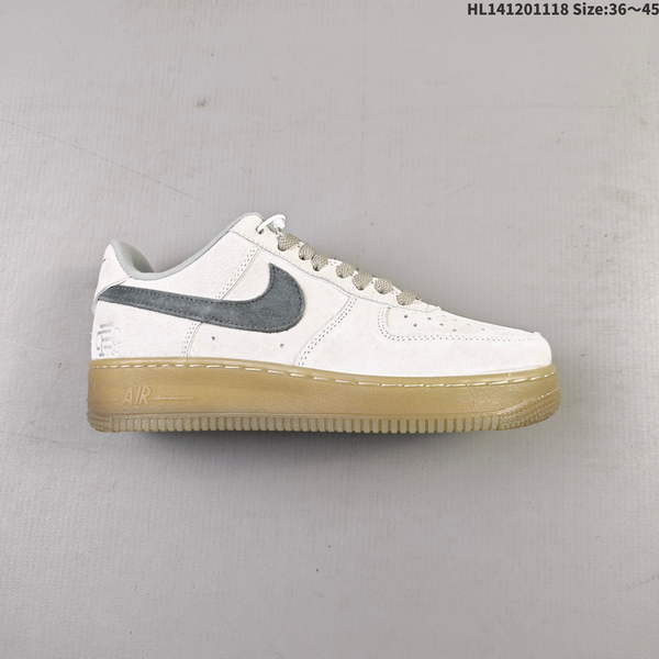 NIKE AIR FORCE 1 '07 LOW VERSATILE, PLATFORM-STYLE CASUAL SNEAKER FEATURING AIR CUSHIONING FOR A HEIGHT-BOOSTING EFFECT. AS5215D125