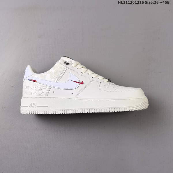 NIKE AIR FORCE 1 '07 LOW VERSATILE, PLATFORM-STYLE CASUAL SNEAKER FEATURING AIR CUSHIONING FOR A HEIGHT-BOOSTING EFFECT. AS5215D134