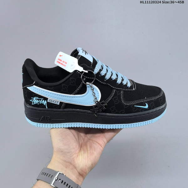 NIKE AIR FORCE 1 '07 LOW VERSATILE, PLATFORM-STYLE CASUAL SNEAKER FEATURING AIR CUSHIONING FOR A HEIGHT-BOOSTING EFFECT. AS5215D147