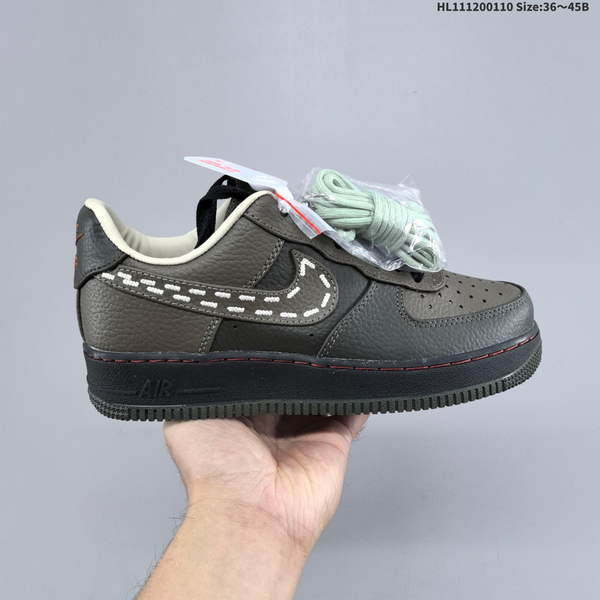 NIKE AIR FORCE 1 '07 LOW VERSATILE, PLATFORM-STYLE CASUAL SNEAKER FEATURING AIR CUSHIONING FOR A HEIGHT-BOOSTING EFFECT. AS5215D150