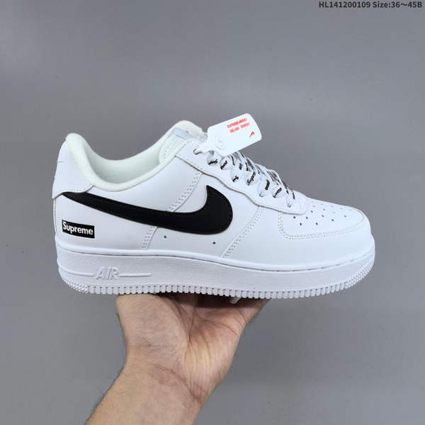 NIKE AIR FORCE 1 '07 LOW VERSATILE, PLATFORM-STYLE CASUAL SNEAKER FEATURING AIR CUSHIONING FOR A HEIGHT-BOOSTING EFFECT. AS5215D151
