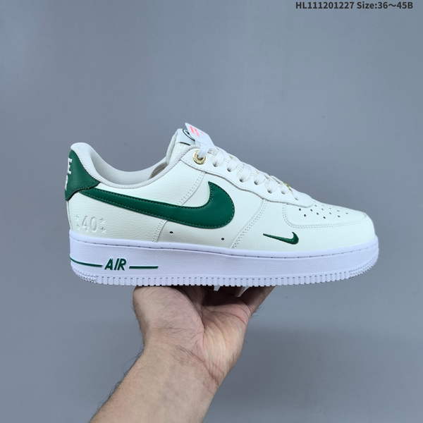 NIKE AIR FORCE 1 '07 LOW VERSATILE, PLATFORM-STYLE CASUAL SNEAKER FEATURING AIR CUSHIONING FOR A HEIGHT-BOOSTING EFFECT. AS5215D159