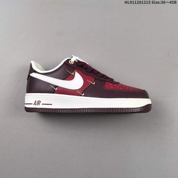 NIKE AIR FORCE 1 '07 LOW VERSATILE, PLATFORM-STYLE CASUAL SNEAKER FEATURING AIR CUSHIONING FOR A HEIGHT-BOOSTING EFFECT. AS5215D163