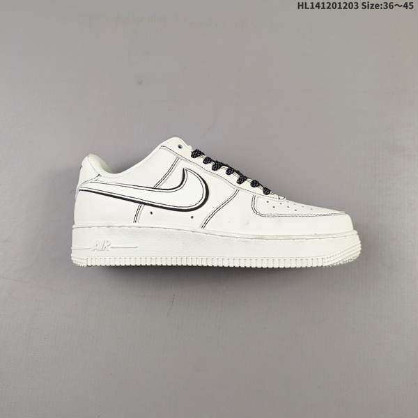 NIKE AIR FORCE 1 '07 LOW VERSATILE, PLATFORM-STYLE CASUAL SNEAKER FEATURING AIR CUSHIONING FOR A HEIGHT-BOOSTING EFFECT. AS5215D164