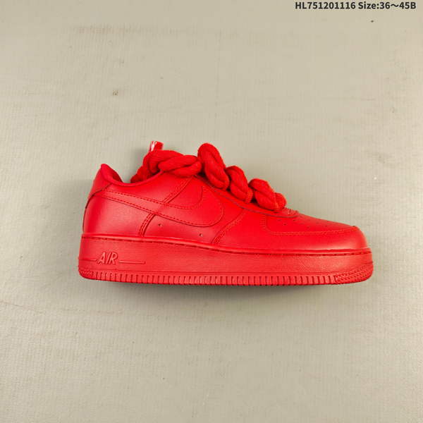 NIKE AIR FORCE 1 '07 LOW VERSATILE, PLATFORM-STYLE CASUAL SNEAKER FEATURING AIR CUSHIONING FOR A HEIGHT-BOOSTING EFFECT. AS5215D168
