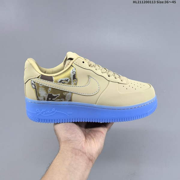NIKE AIR FORCE 1 '07 LOW VERSATILE, PLATFORM-STYLE CASUAL SNEAKER FEATURING AIR CUSHIONING FOR A HEIGHT-BOOSTING EFFECT. AS5215D184