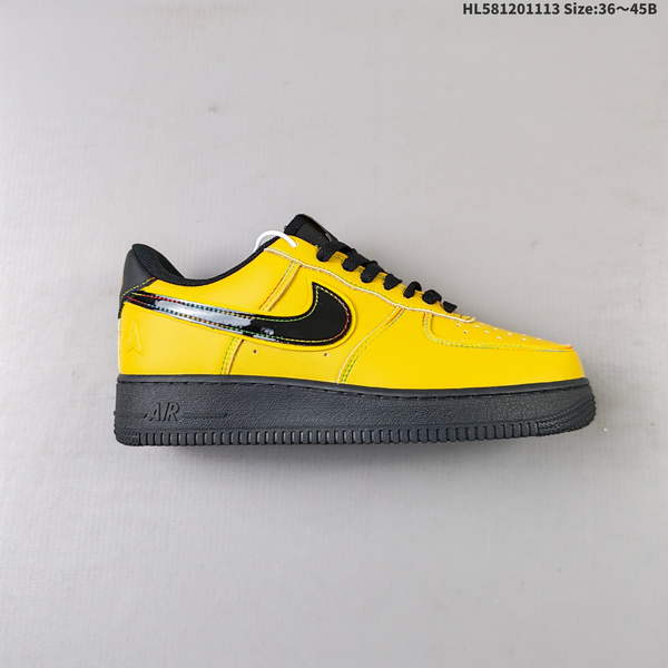 NIKE AIR FORCE 1 '07 LOW VERSATILE, PLATFORM-STYLE CASUAL SNEAKER FEATURING AIR CUSHIONING FOR A HEIGHT-BOOSTING EFFECT. AS5215D202