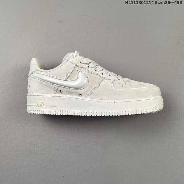 NIKE AIR FORCE 1 '07 LOW VERSATILE, PLATFORM-STYLE CASUAL SNEAKER FEATURING AIR CUSHIONING FOR A HEIGHT-BOOSTING EFFECT. AS5215D210