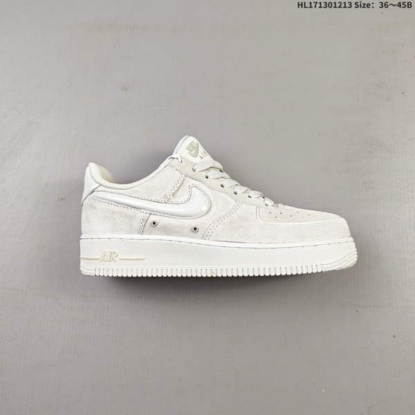 NIKE AIR FORCE 1 '07 LOW VERSATILE, PLATFORM-STYLE CASUAL SNEAKER FEATURING AIR CUSHIONING FOR A HEIGHT-BOOSTING EFFECT. AS5215D212
