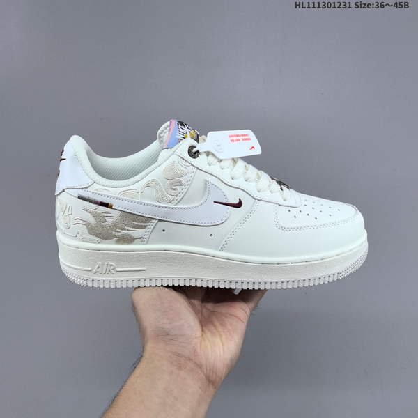 NIKE AIR FORCE 1 '07 LOW VERSATILE, PLATFORM-STYLE CASUAL SNEAKER FEATURING AIR CUSHIONING FOR A HEIGHT-BOOSTING EFFECT. AS5215D214