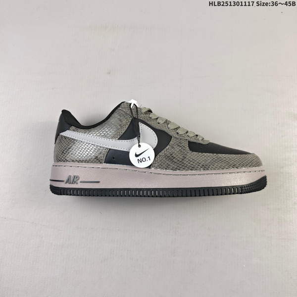 NIKE AIR FORCE 1 '07 LOW VERSATILE, PLATFORM-STYLE CASUAL SNEAKER FEATURING AIR CUSHIONING FOR A HEIGHT-BOOSTING EFFECT. AS5215D225
