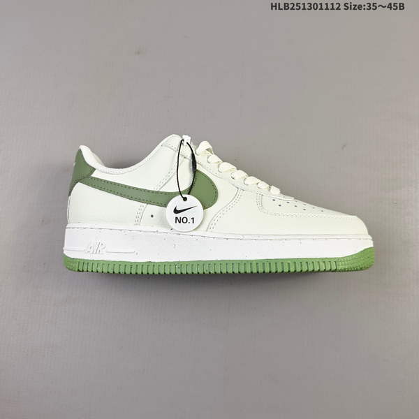 NIKE AIR FORCE 1 '07 LOW VERSATILE, PLATFORM-STYLE CASUAL SNEAKER FEATURING AIR CUSHIONING FOR A HEIGHT-BOOSTING EFFECT. AS5215D227