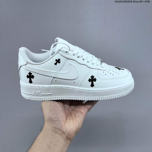 NIKE AIR FORCE 1 '07 LOW VERSATILE, PLATFORM-STYLE CASUAL SNEAKER FEATURING AIR CUSHIONING FOR A HEIGHT-BOOSTING EFFECT. AS5215D237