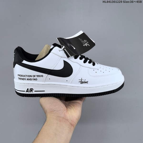 NIKE AIR FORCE 1 '07 LOW VERSATILE, PLATFORM-STYLE CASUAL SNEAKER FEATURING AIR CUSHIONING FOR A HEIGHT-BOOSTING EFFECT. AS5215D241