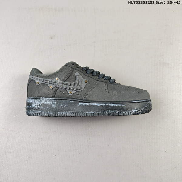 NIKE AIR FORCE 1 '07 LOW VERSATILE, PLATFORM-STYLE CASUAL SNEAKER FEATURING AIR CUSHIONING FOR A HEIGHT-BOOSTING EFFECT. AS5215D242