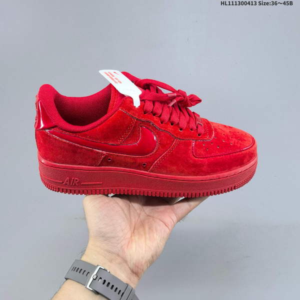 NIKE AIR FORCE 1 '07 LOW VERSATILE, PLATFORM-STYLE CASUAL SNEAKER FEATURING AIR CUSHIONING FOR A HEIGHT-BOOSTING EFFECT. AS5215D246