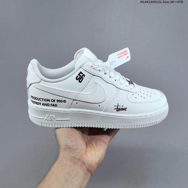 NIKE AIR FORCE 1 '07 LOW VERSATILE, PLATFORM-STYLE CASUAL SNEAKER FEATURING AIR CUSHIONING FOR A HEIGHT-BOOSTING EFFECT. AS5215D251