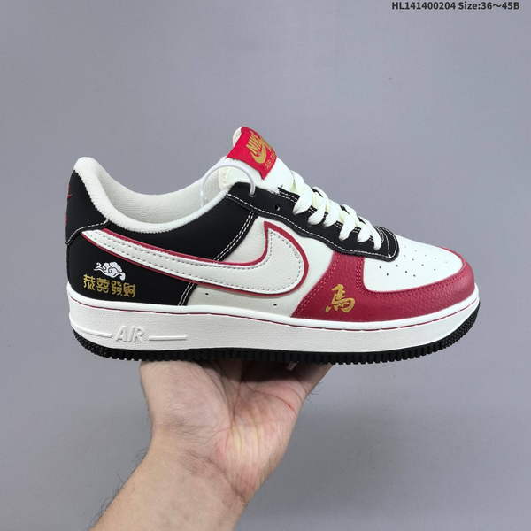 NIKE AIR FORCE 1 '07 LOW VERSATILE, PLATFORM-STYLE CASUAL SNEAKER FEATURING AIR CUSHIONING FOR A HEIGHT-BOOSTING EFFECT. AS5215D256