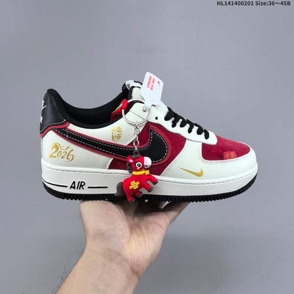 NIKE AIR FORCE 1 '07 LOW VERSATILE, PLATFORM-STYLE CASUAL SNEAKER FEATURING AIR CUSHIONING FOR A HEIGHT-BOOSTING EFFECT. AS5215D257