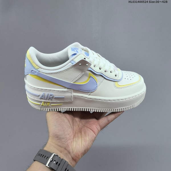 NIKE AIR FORCE 1 '07 LOW VERSATILE, PLATFORM-STYLE CASUAL SNEAKER FEATURING AIR CUSHIONING FOR A HEIGHT-BOOSTING EFFECT. AS5215D263