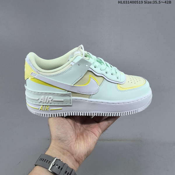 NIKE AIR FORCE 1 '07 LOW VERSATILE, PLATFORM-STYLE CASUAL SNEAKER FEATURING AIR CUSHIONING FOR A HEIGHT-BOOSTING EFFECT. AS5215D264